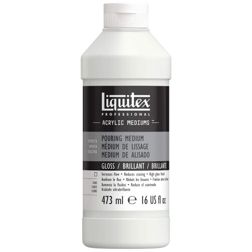 Acrylic Professional Pouring Effects Medium for Acrylic Paint, Gloss, 473 ml
