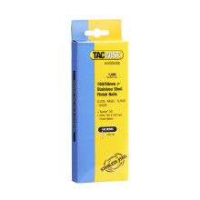 1098 Type 16G / 50 mm Stainless Steel Finish Nails, Pack of 1000