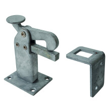 Alberts 411763 GAH Gate Stop 95 x 65 x 50 mm Raw Steel, one Size