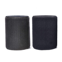 11 CM (4.3Inch) Wide 2 Meters Long Sew On Hook and Loop Strips with Non-Adhesive Back Nylon Fabric Fastener for Couch Cushions, Guitar Pedal, Cable