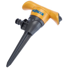 - Sprinkler Rotating 177 m² : Spike-mounted Spray Sprinkler for Medium-sized Surfaces (ø 15m), Ideal for Lawns and Established Plants, 8 Jets: 2