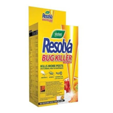 Resolva Bug Killer Concentrate 250ml with thank you sticker - Fast Action Bug Killer For Use on Indoor & Outdoor Plants - Pest Control on Flowers,