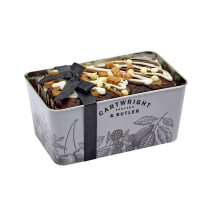 | Luxury Chocolate Loaf Cake in Tin - Birthday Treats, Thank You Gift, Thinking of You, Father's Day Gift, Mother's Day Gift