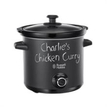 Russell Hobbs Chalkboard Slow Cooker Ceramic 200 W 3.5 Litres - Black
