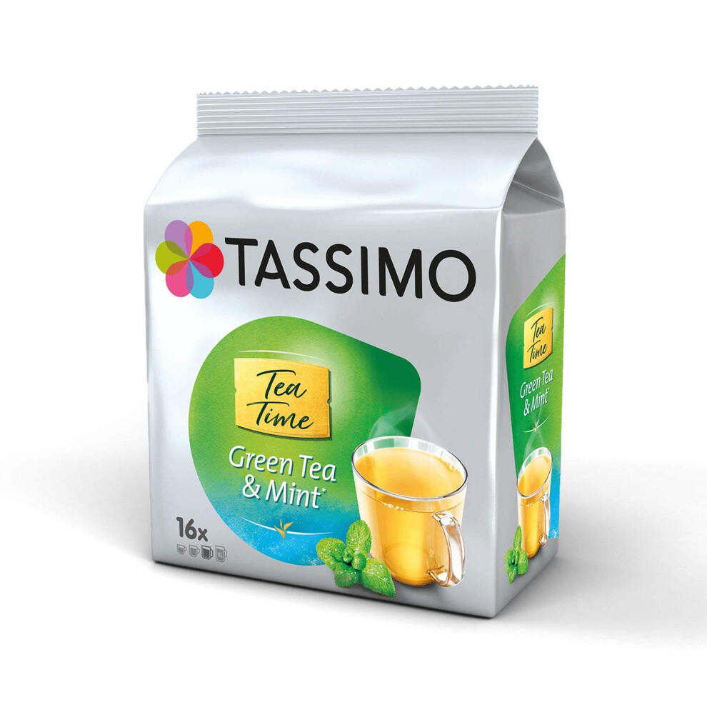 Tassimo Twinings Tea & Mint, 32 T-Discs Green