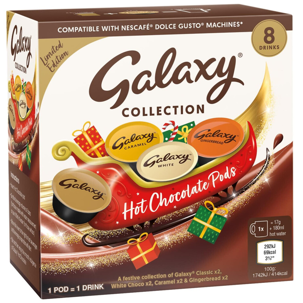 Hot Chocolate Pod Selection 8pk