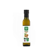 CHEFS& CO | Cold Pressed Organic Walnut Oil for Cooking (Unrefined)-250ml in a Glass Bottle | Gently Cold Pressed Without Chemicals | Premium Quality