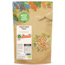 Organic Spelt Flakes – 1kg | Vegan | GMO Free | High Fibre | Certified Organic