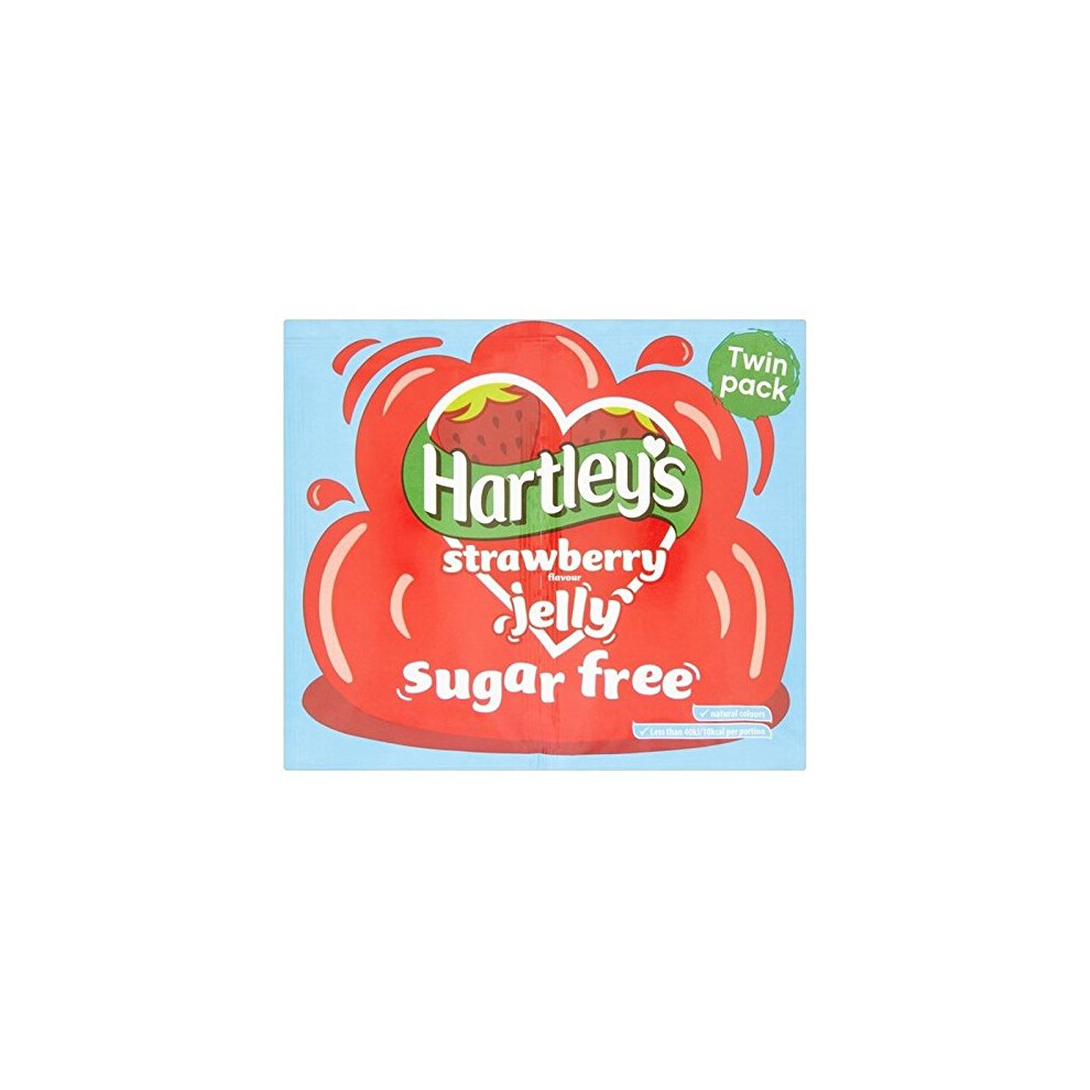 Hartley's Sugar Free Strawberry Jelly Crystals 23g - Pack Of 6