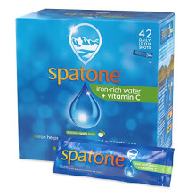 Natural Iron Supplement + Vitamin C (42 Sachets), Daily Convenient Liquid Iron Sachets, Nothing Artificial, Better Absorption than Tablets, Less Side