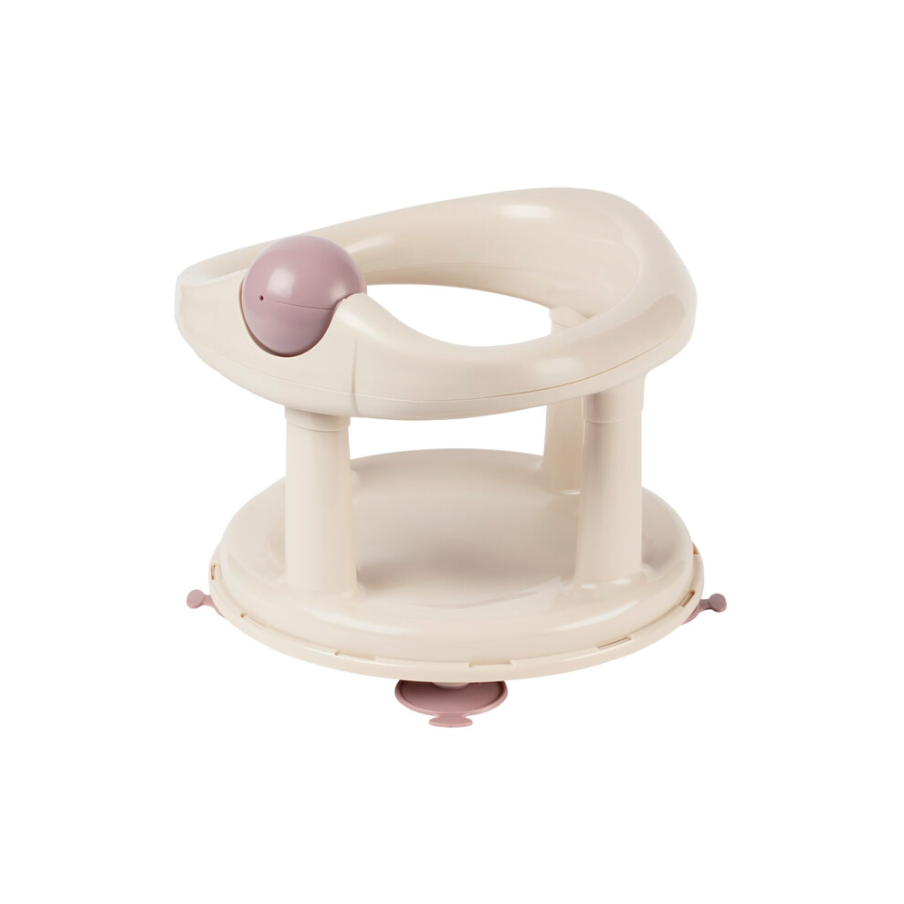 Bebeconfort Swivel Bath Seat, 6-12 Months, Max. 10 kg, Child Bath Support Seat, Baby Bath Seat, Non-Slip Baby Bath Chair, Ergonomical, Suction Cups,