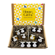 Jams & Marmalades with Unique Preserves Ultimate Tasting Hamper Selection Gift Set Mini Jars Gourmet Gifts for Mum, Dad, Elderly People, Jam Lovers