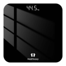Digital Bathroom Scales for Body Weight, Weight Scale with High Precision Sensors Accurate Weighing Scale Round Corner Design LED Display Max.