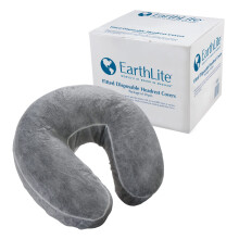 Cubiertas desechables ajustadas para cabezales de masaje EarthLite - Grado médico, suaves y no pegajosas