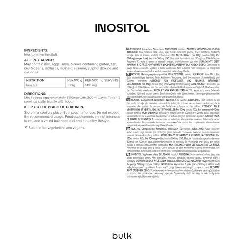 Pure Inositol Powder, 100 g, Packaging May Vary 2