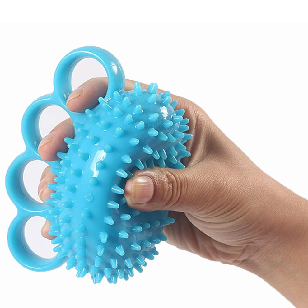 Qeeheng Hand Grip Strengthener Finger Exerciser Power Training Ball For Patient Recovery Elderly Stroke Arthritis Physical Therapy Anxiety Stress Relief
