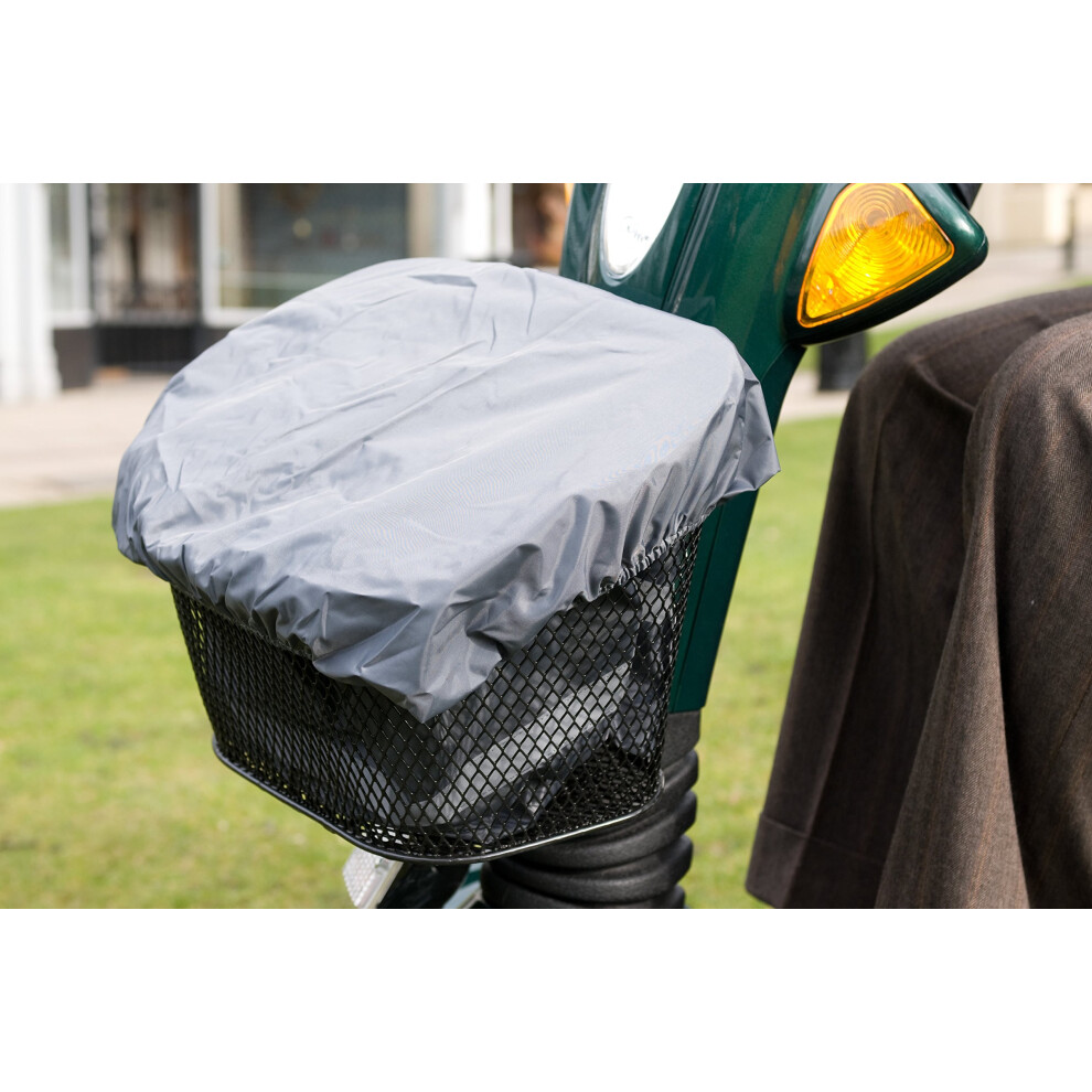 Ducksback Waterproof Bag / Liner And Cover For A Mobility Scooter Basket Practical For Carrying And Keeping Dry Your Shopping And Other Items.
