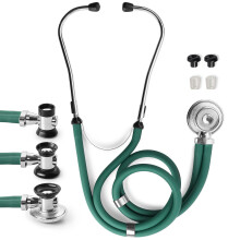 DS-9295-HG Sprague Rappaport Style Stethoscope, 30-Inch Length, Hunter Green, 450 g