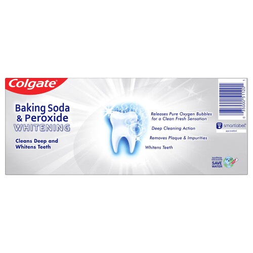 Colgate Baking Soda and Peroxide Whitening Toothpaste - 6 ounce (2 Count) 1