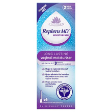 Long Lasting Vaginal Moisturiser, Up to 3 days of long-lasting relief from vaginal dryness, Relieves Discomfort, Hormone Free, Clinically Tested, Pack