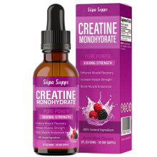 Creatine Monohydrate Liquid Drops - 60ML | Potent Creatine for Muscle Growth | Easy-to-Use Berry Blast Flavour | Creatine Monohydrate Powder