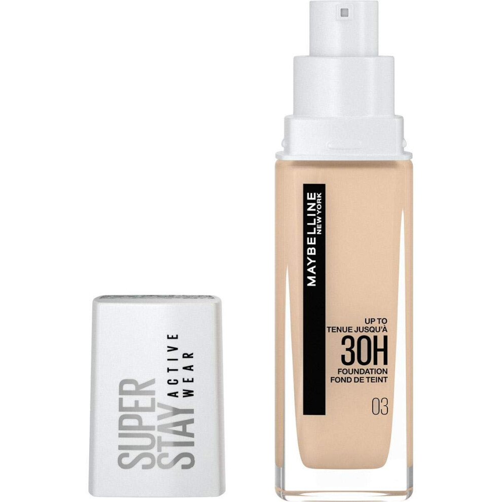 - Superstay Active Wear Foundation - 03 True Ivory