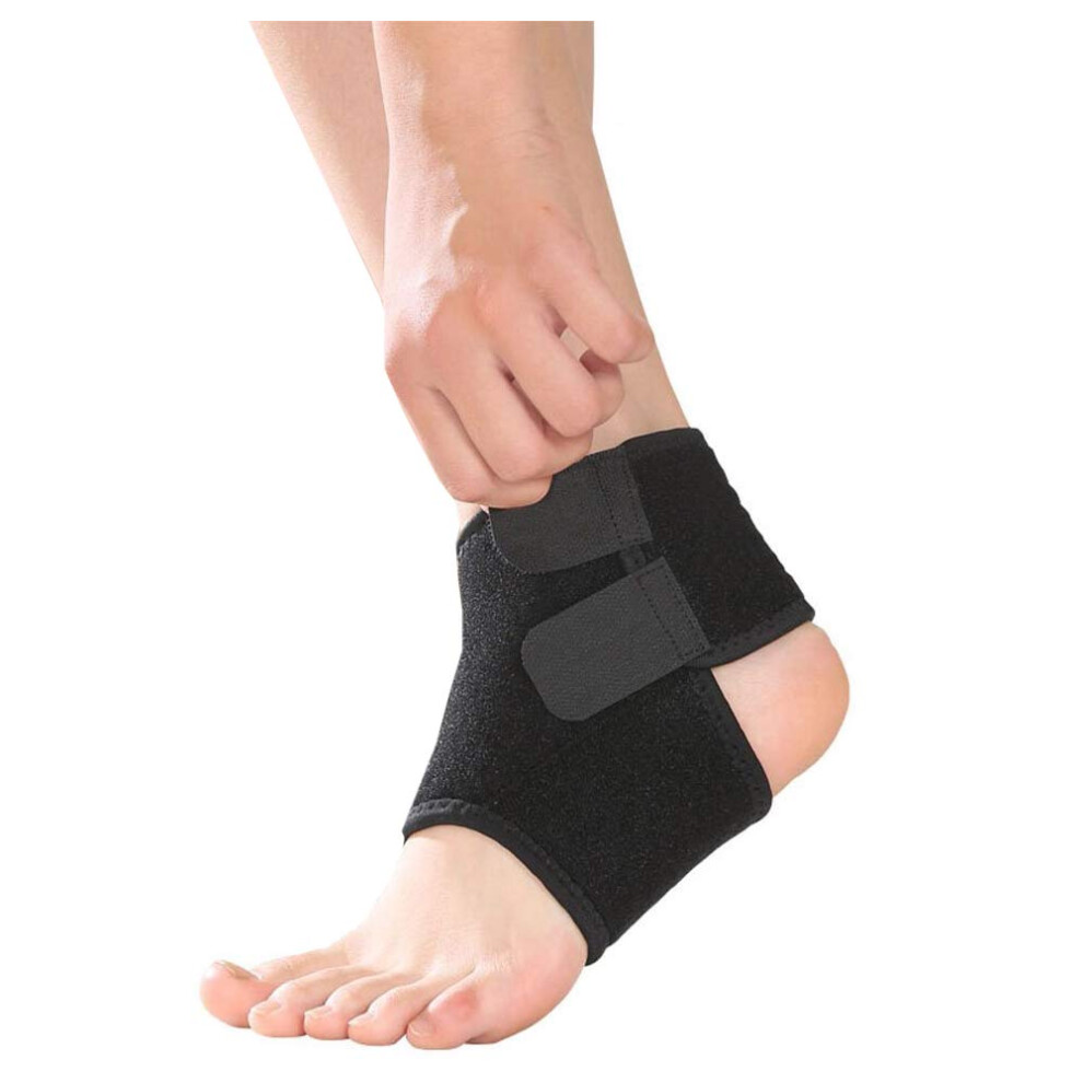 Qchomee 1 Pair Girls Boys Ankle Support Brace Compression Neoprene Ankle Strap Foot Wrap Protector For Strains Sprains Arthritis Ankle Tendon Pain Relief