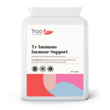 Tr-Immuno Immune Support Supplement 60 Capsules - Essentia Immunity Vitamins Minerals & Botanicals - Vitamin C & D3 - Zinc - Manuka Honey - Bee Pollen