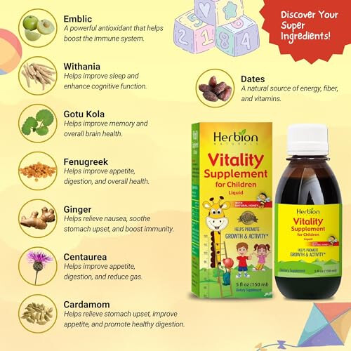 Complément Vitalité pour Enfants, Au Miel Naturel 2