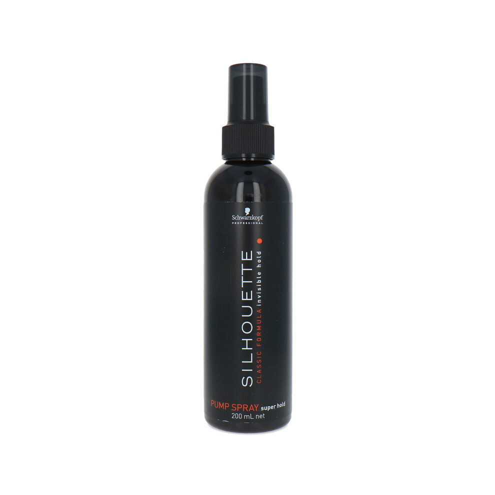 Professional Silhouette Super Hold Pump Spray 200ml