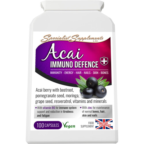 Acai Immuno Defence 100 Capsules 2