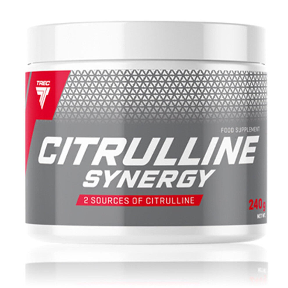 Trec Nutrition Citrulline Synergy - Watremelon Apple - Nitric Oxide Booster For Intensive Training, Enhanced Muscle Pump, And Efficient Post-Workout Recovery 240G