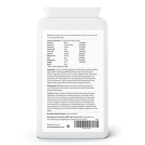 Osteotrition Bone Support Supplement 90 Capsules Helps Maintain Bone