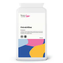 Osteotrition Bone Support Supplement 90 Capsules - Helps Maintain Bone Density and Connective Tissues – Includes Calcium , Magnesium , Vitamin K2 ,