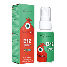Vitamin B12 for Kids Spray | Natural Cherry Flavour | NO Artificial Additives | Children's B12 Methylcobalamin & Cyanocobalamin | Natural Xylitol |