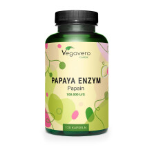 Papaya Enzyme | 2,100 mg Papain | 100% Natural: Carica Papaya Fruit Extract | NO Additives | 120 Vegan Capsules