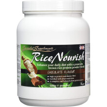 RiceNourish Chocolate Flavour Protein Powder 500g RICE-CHOC-500