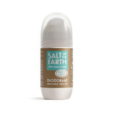 Refillable Natural Deodorant Roll On Ginger & Jasmine - Effective Protection, 100% Natural ingredients, Eco friendly, Vegan, Cruelty Free. Suitable