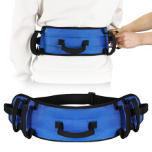 Gait Belt Transfer Belt for Senior with 7 Handles, Lift Belt with Quick Release Buckle, 59" Anti-Slip Transfer Belt for Elderly, Medical Nursing