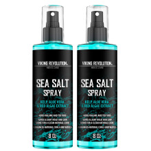 Spray al sale marino Viking Revolution per capelli da uomo - Spray texturizzante per capelli con aloe vera e estratto di alghe rosse - Spray da s
