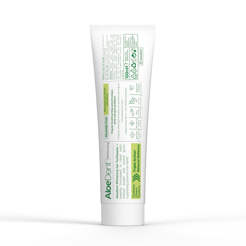 Whitening Aloe Vera Toothpaste 100ml x 4 (Pack of 4) 2