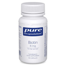 - Biotin 8mg - for Hair, Skin & Nails - for Women & Men - 60 Capsules