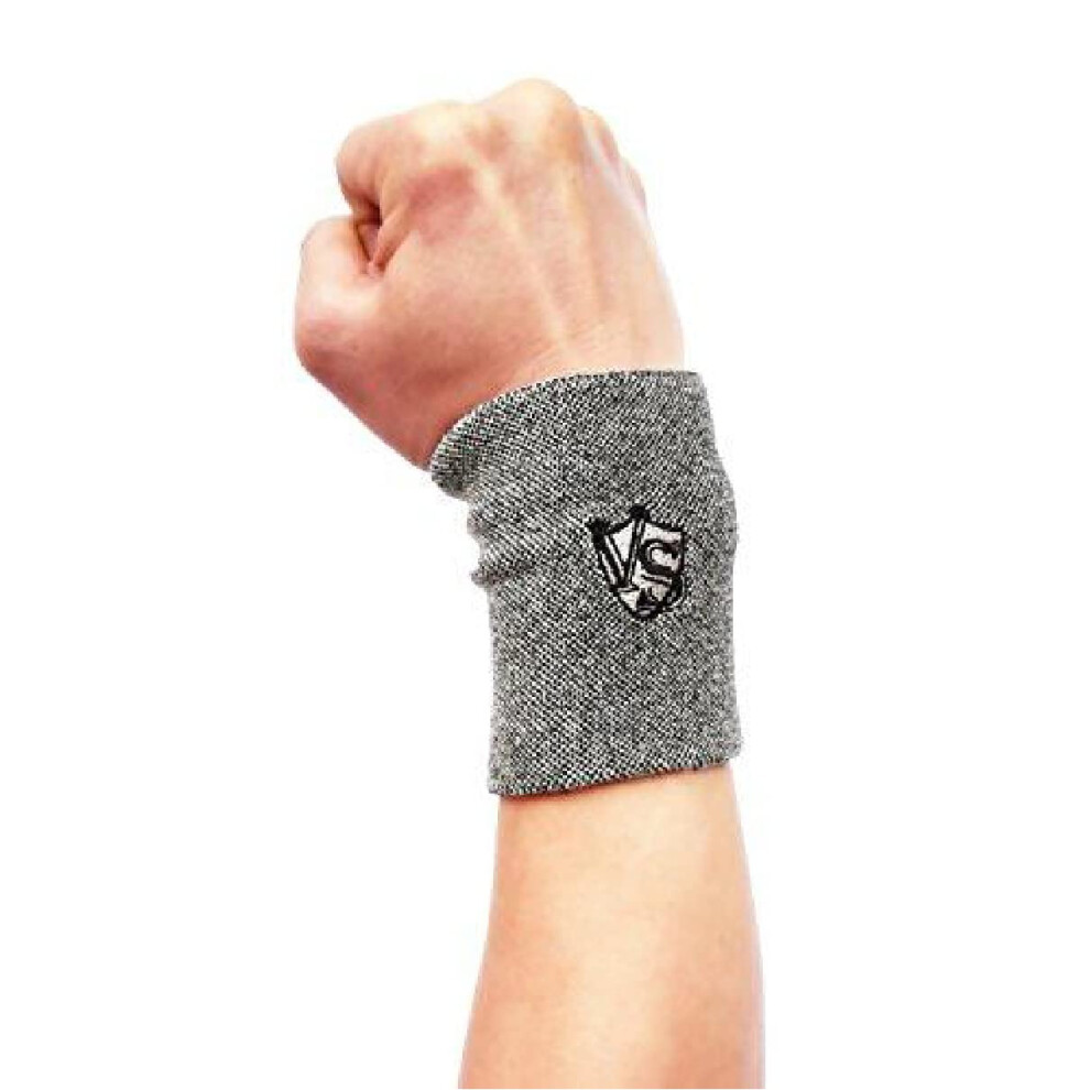 Vital Silver Vital Salveo- Comfortable Compression Wrist Sleeve/Brace For Sports, Carpal Tunnel, Arthritis, Tennis (1Pc) (Medium)