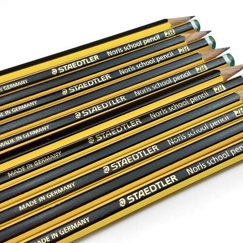 Staedtler Noris School Pencils 121 - 2H Grade [Pack of 36] 1