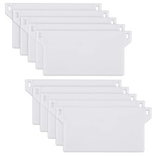 Vertical Blind Weights 89mm (3.5 inches) - Replacement Spares Bottom Weights Slats - White - Pack of (30)