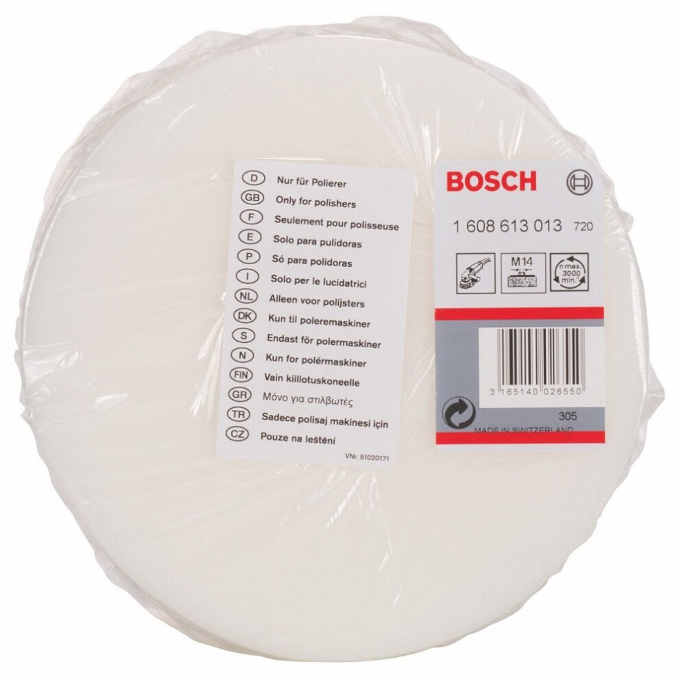1608613013 Polishing Sponge With M14 Thread, 160Mm 3165140026550