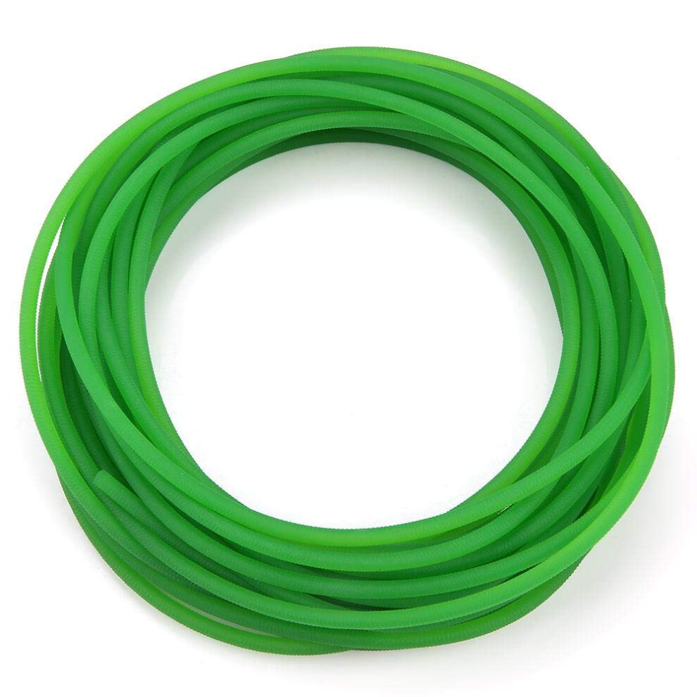 Urethane Round Belting, High-Performance Pu Transmission Belt Polyurethane Round Belt For Drive Transmission (4Mm*10M) Green 736077250801
