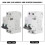 2P 32A Solar Energy Switch Miniature Circuit Breaker 250V DC Low-Voltage Miniature Air Circuit Breaker for Solar Panels Grid System 2