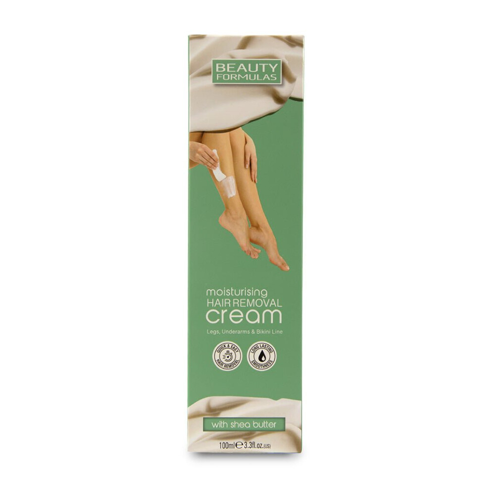 Beauty Formulas Cream Beauty Formula Hair Remover Shea Butter 100Ml