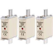 NH Fuse Link NH000 50A gG Front Indicator Combination Detector Pack of 3